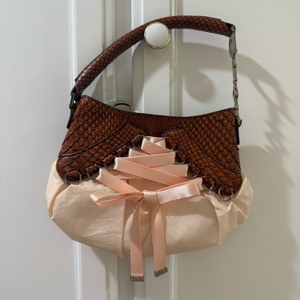 Dior Ballet Corset Python Bag John Galliano RARE Y2K